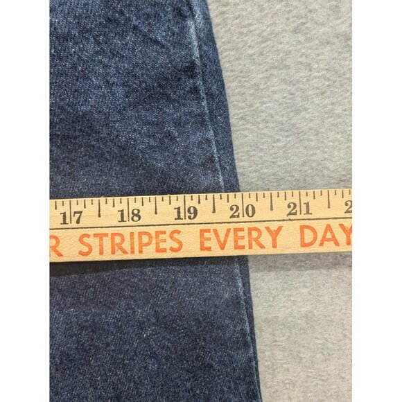 Vintage Tommy Hilfiger Jeans Womens 6 Blue High Rise Straight 100% Cotton 90s - Picture 5 of 14